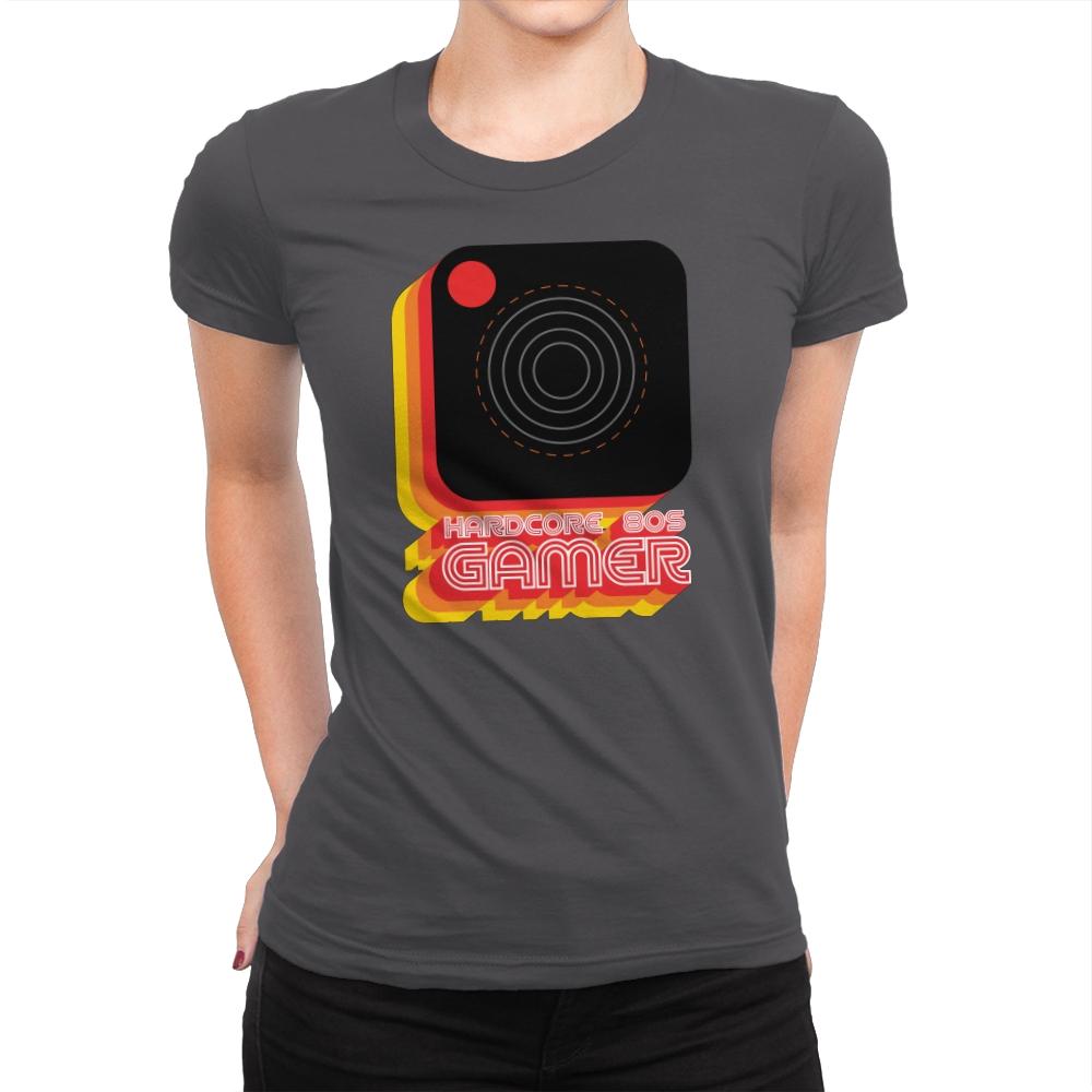 Hardcore Gamer - Womens Premium T-Shirts RIPT Apparel Small / Heavy Metal