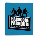 Hardcore Parkour Club - Canvas Wraps Canvas Wraps RIPT Apparel 16x20 / Sapphire