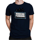 Hardcore Parkour Club - Mens Premium T-Shirts RIPT Apparel Small / Midnight Navy