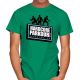 Hardcore Parkour Club - Mens T-Shirts RIPT Apparel Small / Kelly