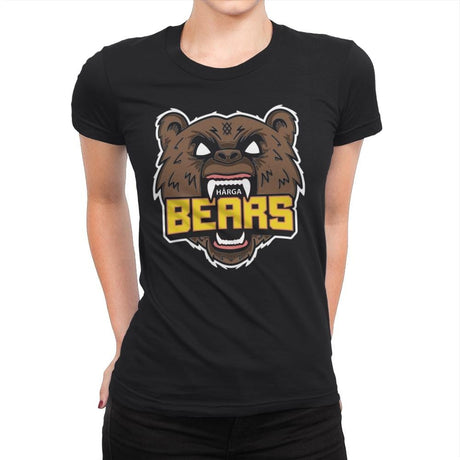 Harga Bears - Womens Premium T-Shirts RIPT Apparel Small / Black