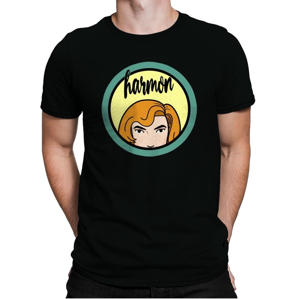 Harmon - Mens Premium T-Shirts RIPT Apparel Small / Black