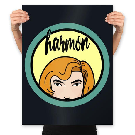 Harmon - Prints Posters RIPT Apparel 18x24 / Black