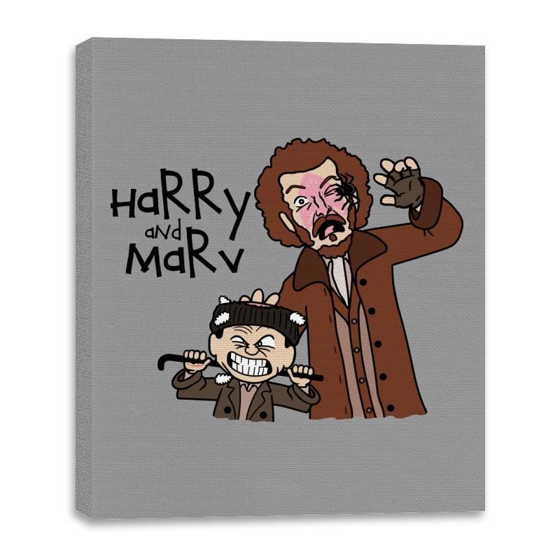 Harry and Marv! - Canvas Wraps Canvas Wraps RIPT Apparel 16x20 / c6c6c8