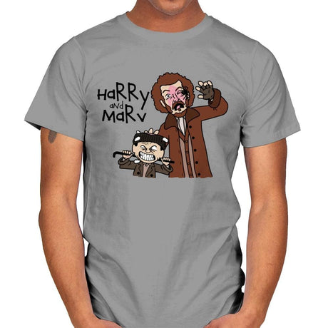 Harry and Marv! - Mens T-Shirts RIPT Apparel Small / c6c6c8