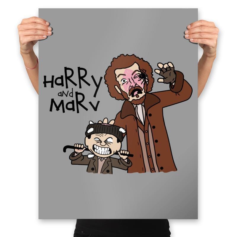 Harry and Marv! - Prints Posters RIPT Apparel 18x24 / c6c6c8
