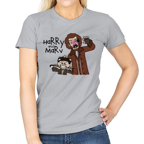 Harry and Marv! - Womens T-Shirts RIPT Apparel Small / c6c6c8