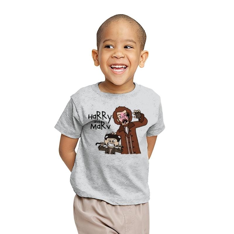Harry and Marv! - Youth T-Shirts RIPT Apparel X-small / c6c6c8