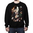 Harry Potter Tiles - Crew Neck Sweatshirt Crew Neck Sweatshirt RIPT Apparel Small / Black
