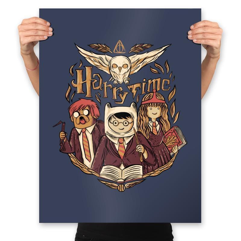 Harry Time - Prints Posters RIPT Apparel 18x24 / Navy