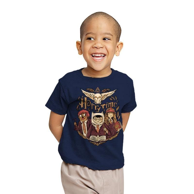 Harry Time - Youth T-Shirts RIPT Apparel X-small / Navy