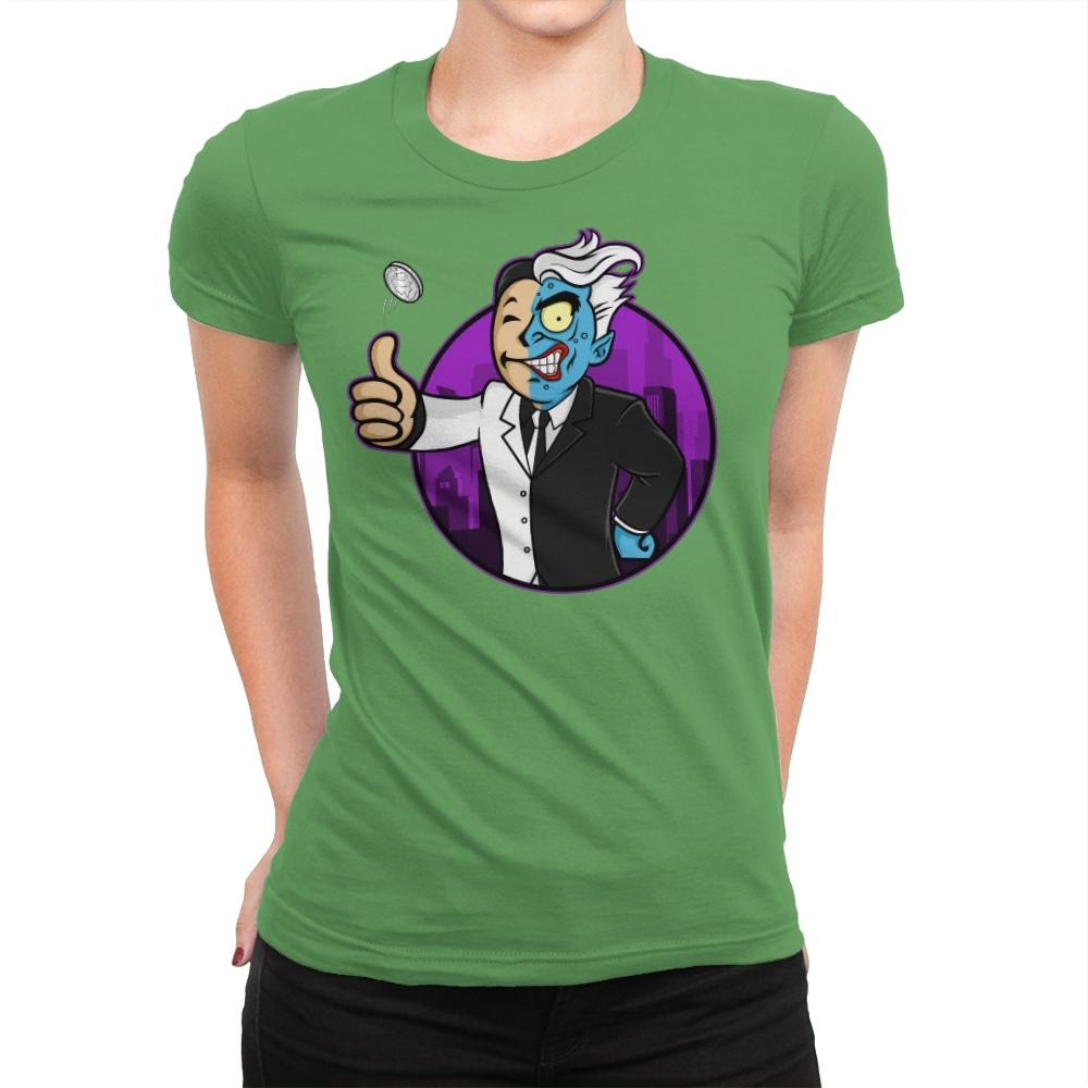 Harvey Boy - Womens Premium T-Shirts RIPT Apparel Small / Kelly