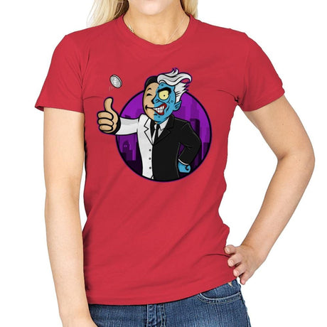 Harvey Boy - Womens T-Shirts RIPT Apparel Small / Red