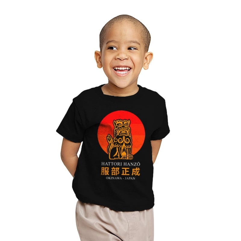 Hattori Hanzo - Youth T-Shirts RIPT Apparel X-small / Black