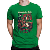 Haunted by Cats - Mens Premium T-Shirts RIPT Apparel Small / Kelly