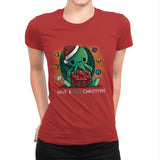 Have a Dice Christmas - Womens Premium T-Shirts RIPT Apparel Small / Red