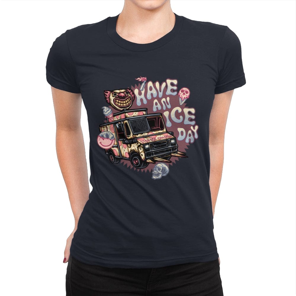 Have an Ice Day - Womens Premium T-Shirts RIPT Apparel Small / Midnight Navy