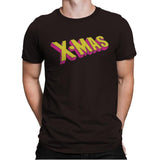 Have an Uncanny Xmas - Ugly Holiday - Mens Premium T-Shirts RIPT Apparel Small / Dark Chocolate