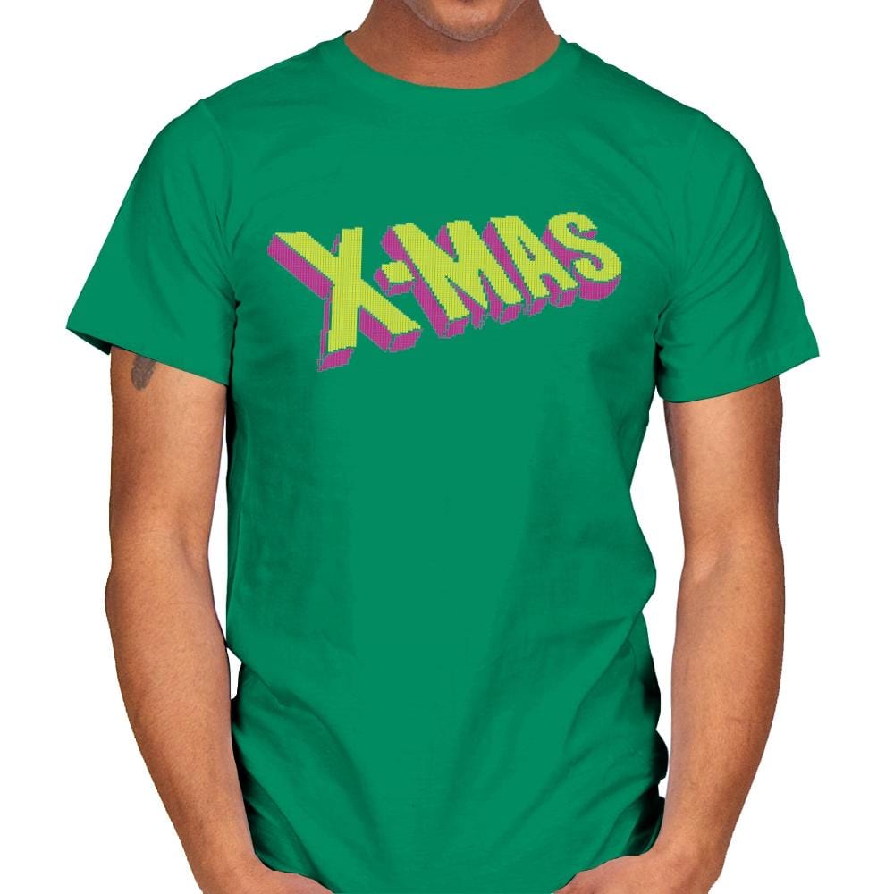 Have an Uncanny Xmas - Ugly Holiday - Mens T-Shirts RIPT Apparel Small / Kelly Green
