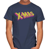 Have an Uncanny Xmas - Ugly Holiday - Mens T-Shirts RIPT Apparel Small / Navy
