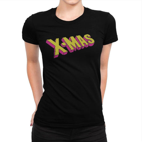 Have an Uncanny Xmas - Ugly Holiday - Womens Premium T-Shirts RIPT Apparel Small / Indigo