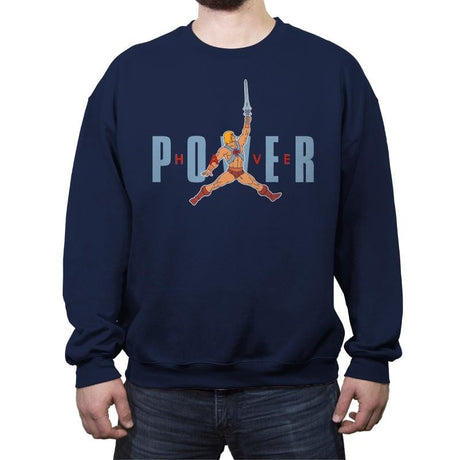 Have Power - Crew Neck Sweatshirt Crew Neck Sweatshirt RIPT Apparel Small / Navy