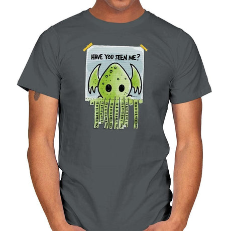 Have You Seen Me - Mens T-Shirts RIPT Apparel Small / Charcoal