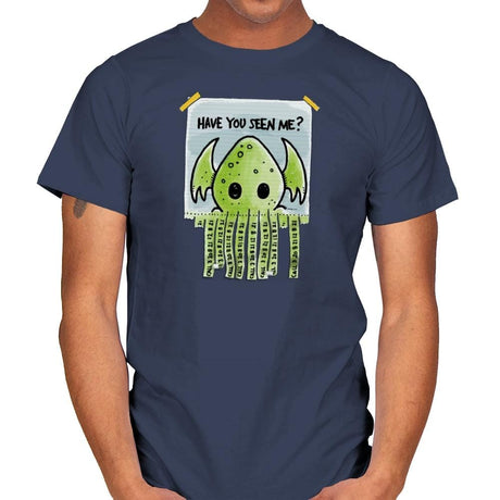 Have You Seen Me - Mens T-Shirts RIPT Apparel Small / Navy