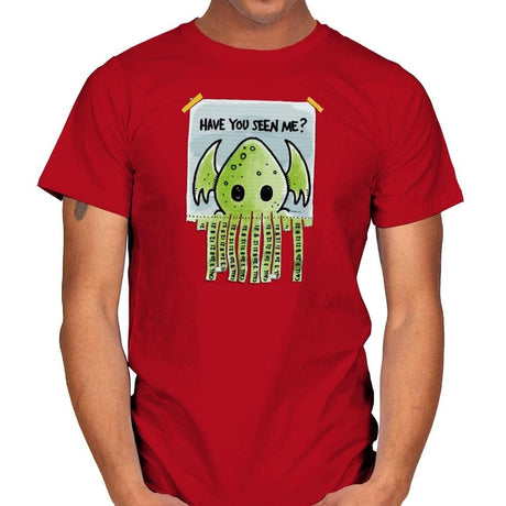 Have You Seen Me - Mens T-Shirts RIPT Apparel Small / Red