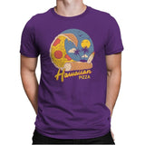 Hawaiian Pizza - Mens Premium T-Shirts RIPT Apparel Small / Purple Rush