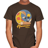 Hawaiian Pizza - Mens T-Shirts RIPT Apparel Small / Dark Chocolate