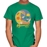 Hawaiian Pizza - Mens T-Shirts RIPT Apparel Small / Kelly Green