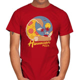 Hawaiian Pizza - Mens T-Shirts RIPT Apparel Small / Red