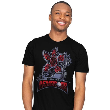 Hawkins Demodogs - Mens T-Shirts RIPT Apparel Small / Black