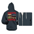 Hawkins Garage - Hoodies Hoodies RIPT Apparel Small / Dark Gray