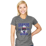 Hawkins High School Tigers  - Womens T-Shirts RIPT Apparel
