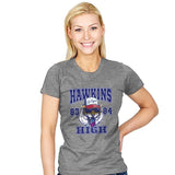 Hawkins High School Tigers  - Womens T-Shirts RIPT Apparel Small / Heather