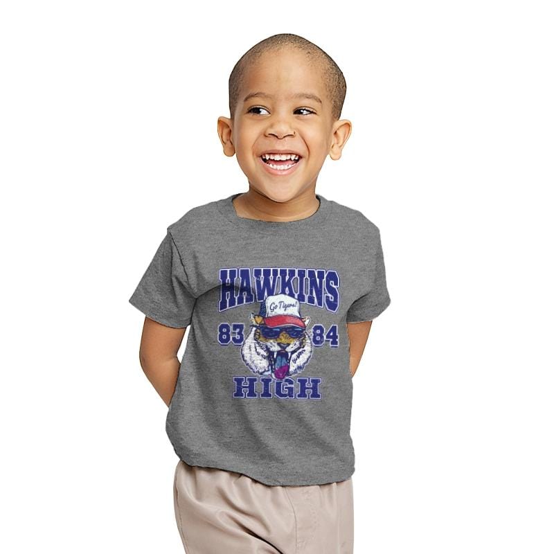 Hawkins High School Tigers  - Youth T-Shirts RIPT Apparel