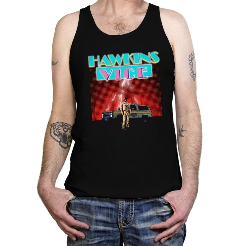 Hawkins Vice - Tanktop Tanktop RIPT Apparel X-Small / Black
