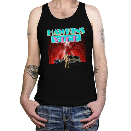 Hawkins Vice - Tanktop Tanktop RIPT Apparel X-Small / Black