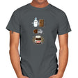 Hazelnut Fusion - Mens T-Shirts RIPT Apparel Small / Charcoal