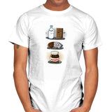 Hazelnut Fusion - Mens T-Shirts RIPT Apparel Small / White