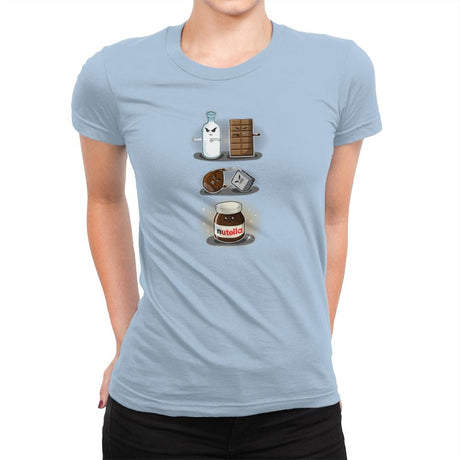 Hazelnut Fusion - Womens Premium T-Shirts RIPT Apparel Small / Cancun