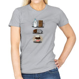 Hazelnut Fusion - Womens T-Shirts RIPT Apparel Small / Sport Grey
