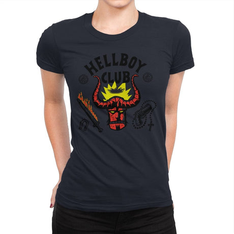 HB Club - Womens Premium T-Shirts RIPT Apparel Small / Midnight Navy