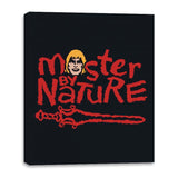 He-Master By Nature - Canvas Wraps Canvas Wraps RIPT Apparel 16x20 / Black
