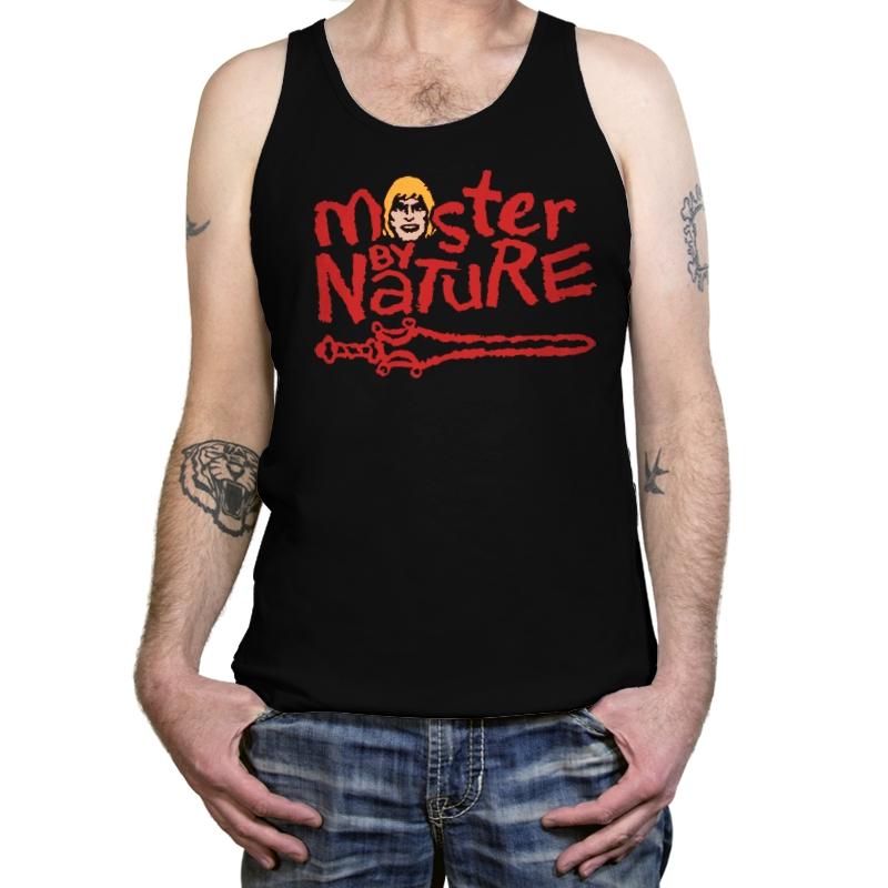 He-Master By Nature - Tanktop Tanktop RIPT Apparel X-Small / Black