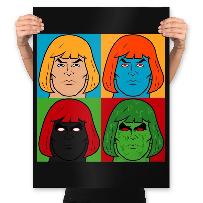 He-Pop - Prints Posters RIPT Apparel 18x24 / Black
