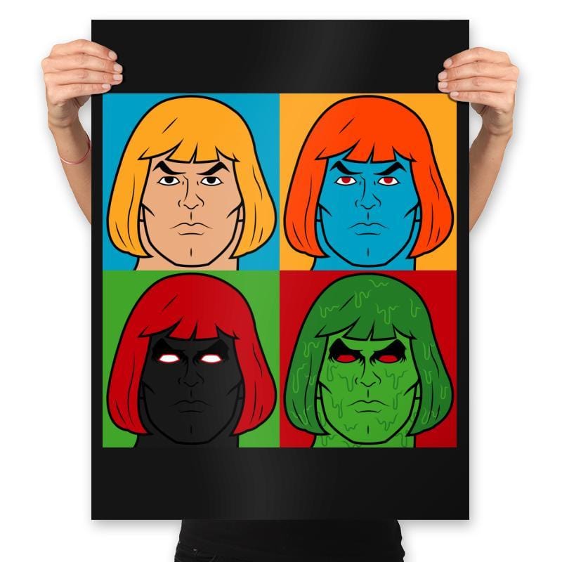 He-Pop - Prints Posters RIPT Apparel 18x24 / Black