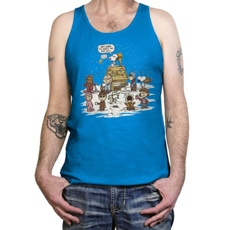 He's Going to Shoot His Eye Out! - Tanktop Tanktop RIPT Apparel X-Small / Teal